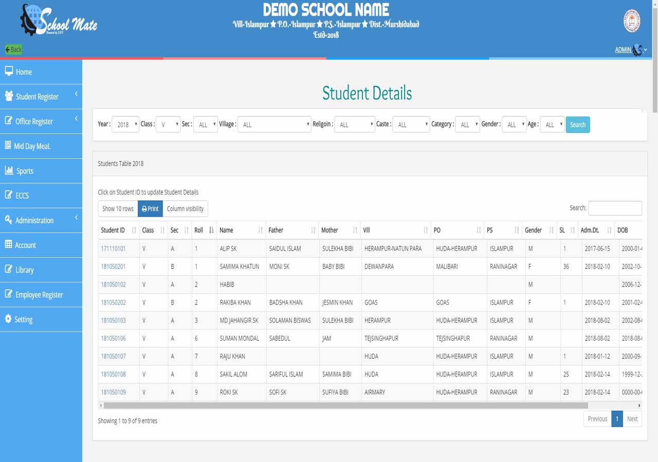 SchoolMate | Best Online School Management Software